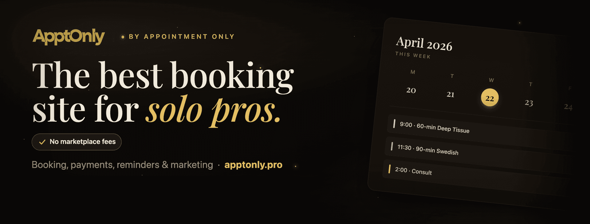 The Booking Software for Solo Massage Therapists That I Wish Existed (So I Built It)